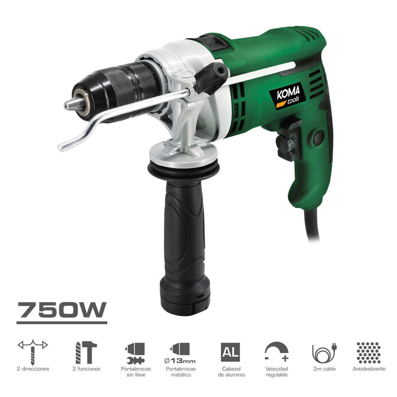 Trapano Koma Tools 750 W 220-240 V-5