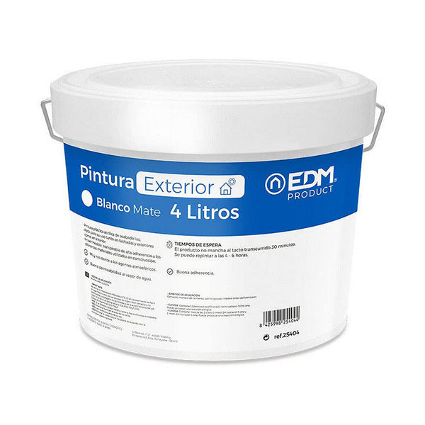 Pittura EDM Bianco 4 L-0