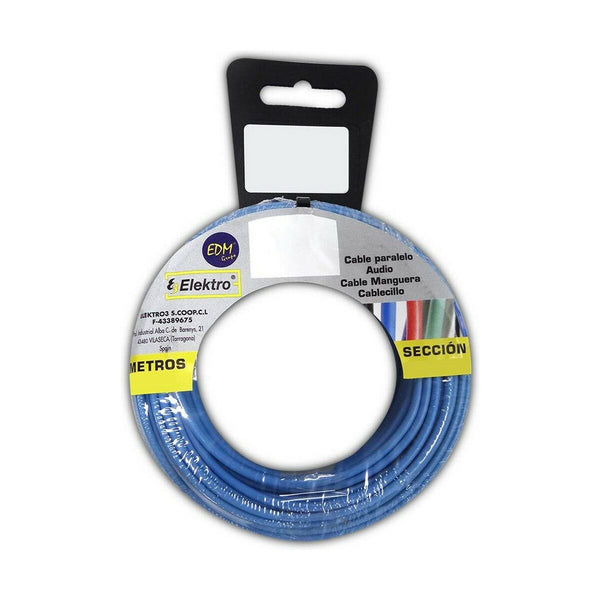 Cavo EDM Azzurro 5 m 1,5 mm-0