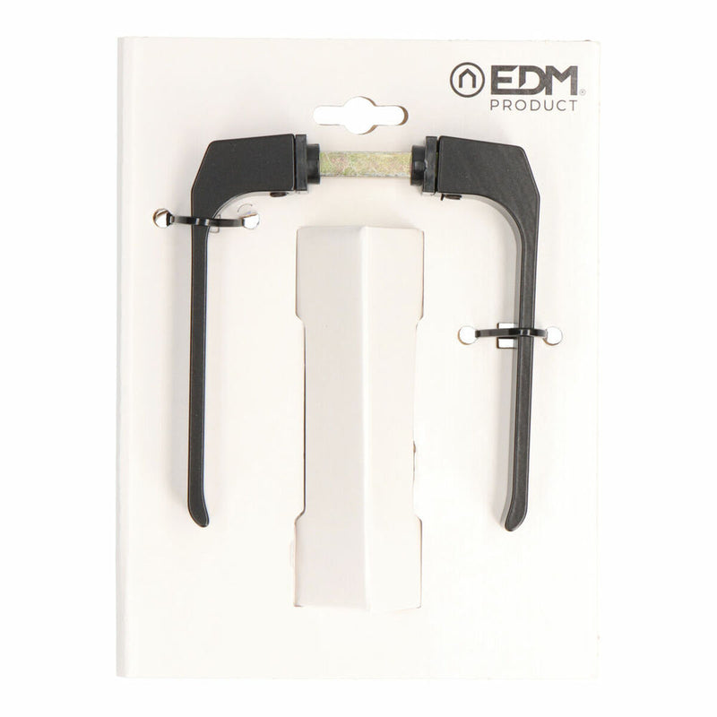 Set di Maniglie EDM 702 Alluminio 12 cm-0