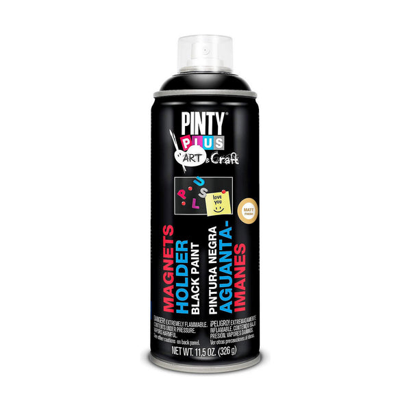 Vernice spray Pintyplus Art & Craft PI104 Nero Magnetica-0