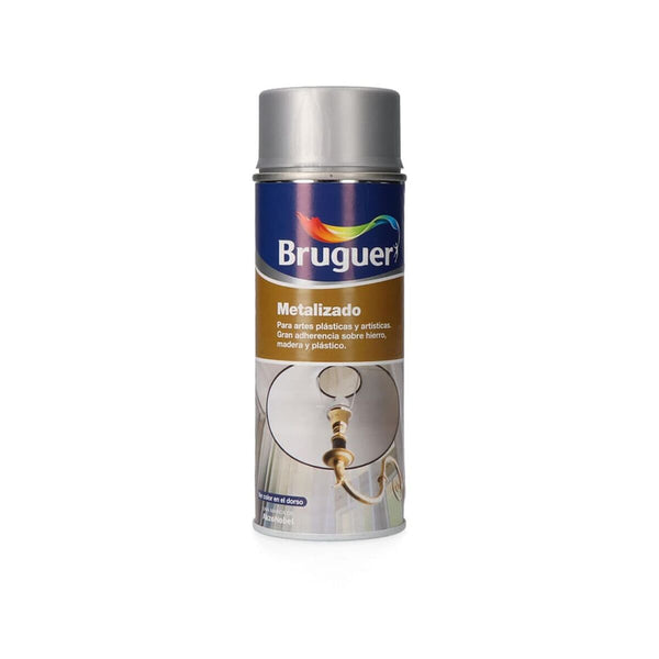 Vernice spray Bruguer 5198002 Metallizzato Argentato 400 ml-0