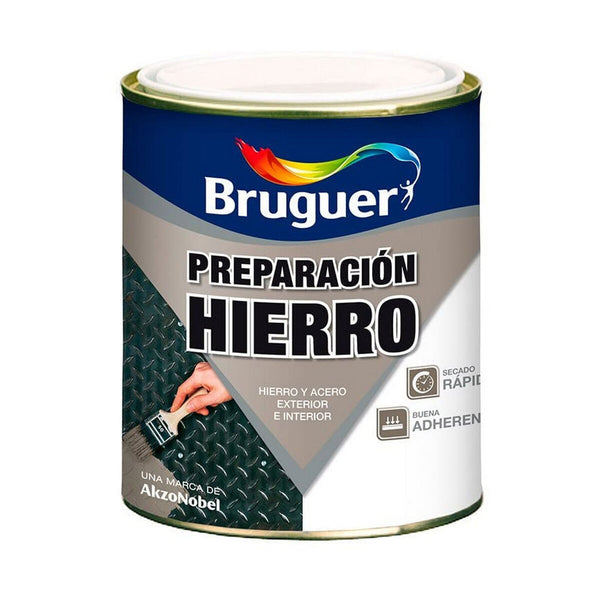 Preparazione della superficie Bruguer 5322601  Ferro Asciugatura rapida Stampa Grigio 750 ml Mat-0