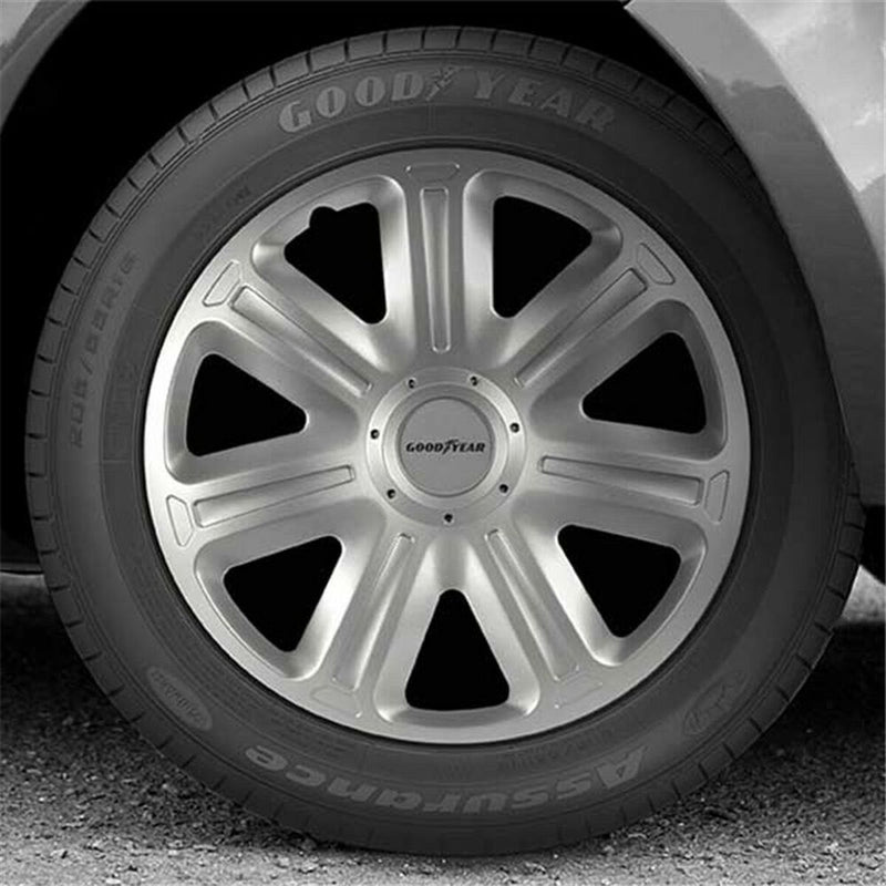 Copri Cerchioni Goodyear ESTORIL Argento 15"-1