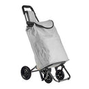 Carrello Grigio chiaro Metallo Stoffa Plastica (22 x 98 x 38 cm)-0