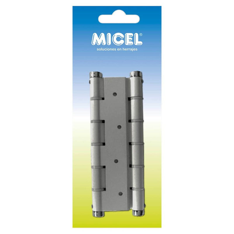 Cerniera Micel BS10 M57004 Doppia azione 180 x 33 mm Argentato Alluminio-1