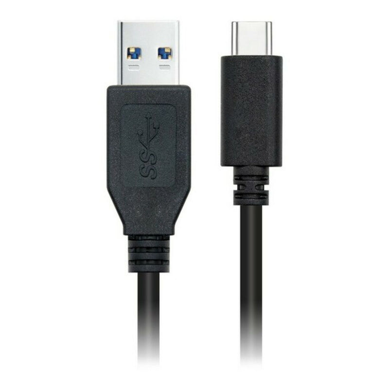 Cavo USB  con Mini USB NANOCABLE 10.01.4000 (0,5M) Nero-3