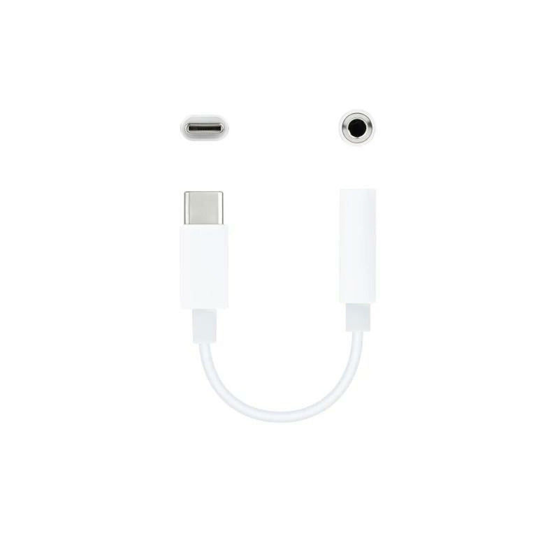 Adattatore USB C con Jack 3.5 mm NANOCABLE 10.24.1205-W Bianco-2