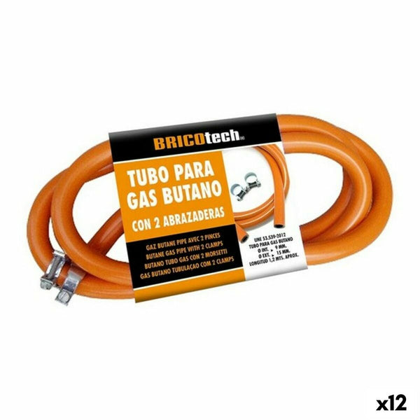 Tubo per Gas Butano Bricotech 8433774603146 (120 cm) 23 x 12 x 4 cm-0