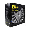 Coprimozzi OMP Stinger Speed Argentato 14" (4 uds)-2