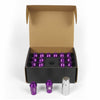 Set Dadi OMP 7075 Violetta 40 mm 20 uds M12 x 1,25-2