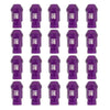 Set Dadi OMP 7075 Violetta 40 mm 20 uds M12 x 1,25-3