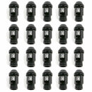 Set Dadi OMP 7075 40 mm M12 x 1,50 20 uds Nero-1