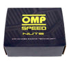 Set Dadi OMP 7075 40 mm M12 x 1,50 20 uds Nero-2