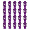 Set Dadi OMP 7075 Violetta 40 mm 20 uds M14 x 1,50-1