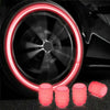 Set di tappi OCC Motorsport OCCLEV001 4 Unità Fluorescente Rosso-1