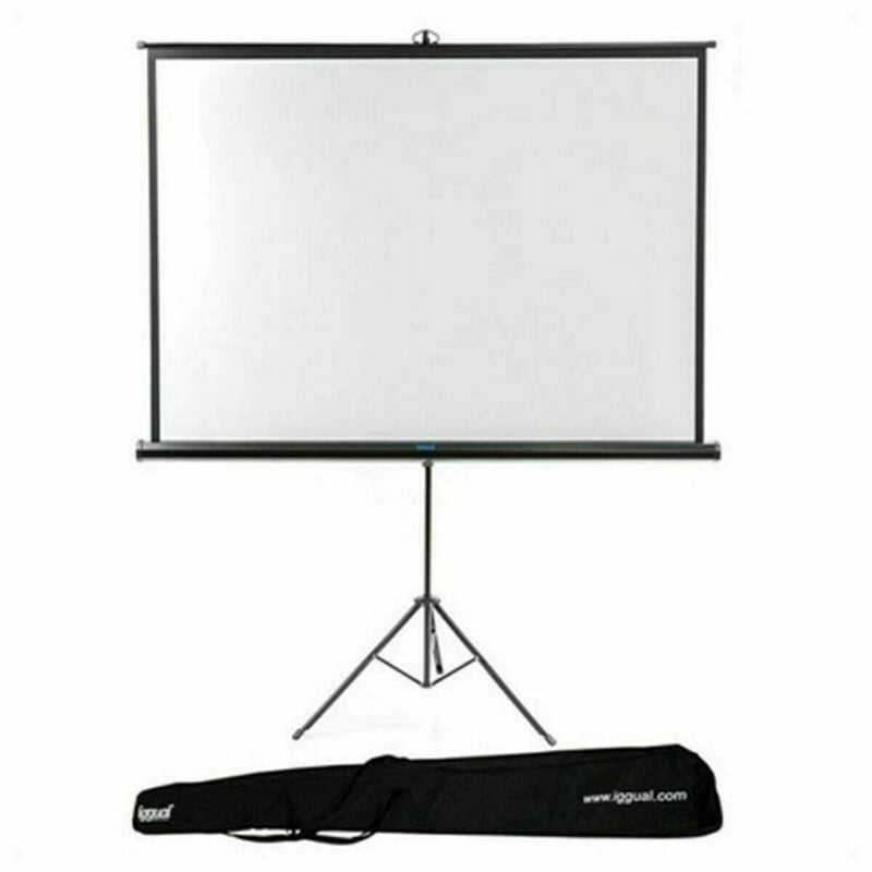 Schermo a Muro con Tripode + Borsa iggual PSITS180 180 x 180 cm-1