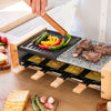 Piastra Grill Cecotec Cheese&Grill 8400 Wood MixGrill 1200 W-1