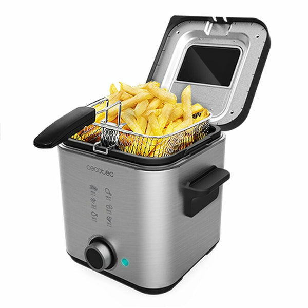 Friggitrice Cecotec CleanFry Advance 1500 Inox 900 W 1,5 L-0