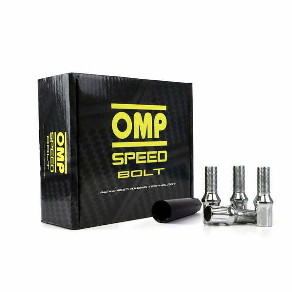 Set Dadi OMP 27 mm Argento 20 uds M12 x 1,25-0