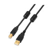 Cavo USB 2.0 A con USB B Aisens A101-0010 Nero 3 m-0