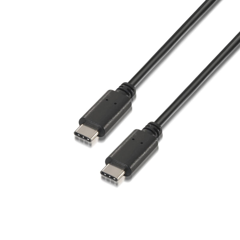 Cavo USB-C Aisens A107-0058 Nero 3 m-0