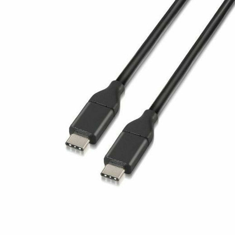 Cavo USB-C 3.1 Aisens Nero 1 m-0