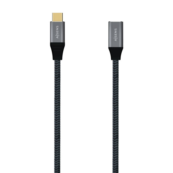 Cavo USB-C Aisens A107-0635 Grigio 1 m-0