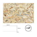 Tavola di formica Bertini OSB 60 x 30 cm (9 Unità)-0