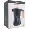 Cafettiera Italiana Vin Bouquet Alluminio 9 Tazze Nero-1