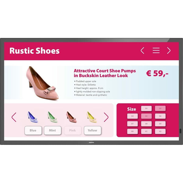 Monitor Videowall Philips 43BDL3651T/00 4K Ultra HD 43" 50-60 Hz-0