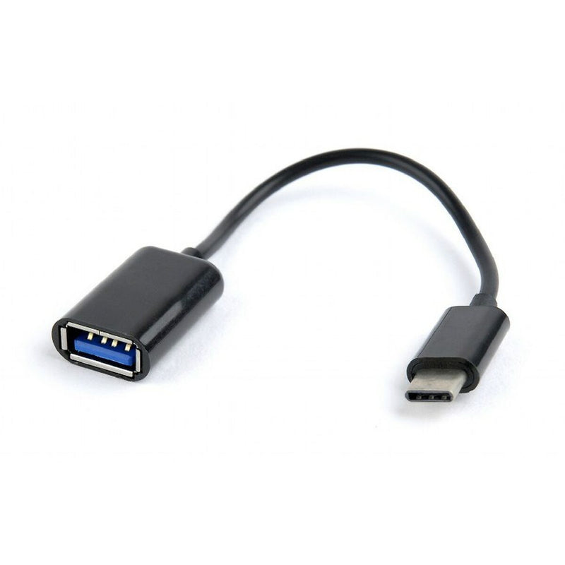 Adattatore USB C con USB GEMBIRD A-OTG-CMAF2-01 Nero 20 cm 200 cm-0