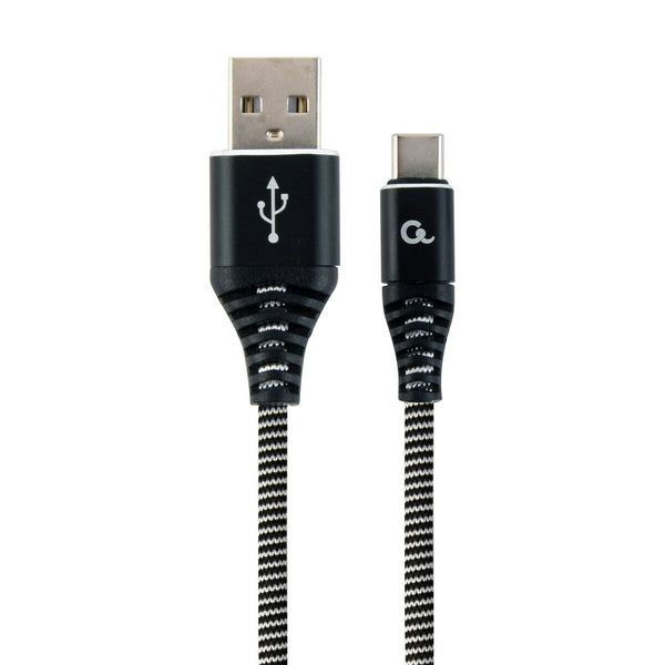 Cavo Micro USB 2.0 B con USB C GEMBIRD CC-USB2B-AMCM-2M-BW Nero 2 m-0