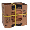 Piastrella ad Incastro Progarden Marrone Legno di acacia 9 Pezzi (30 x 30 cm)-1