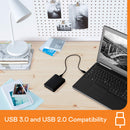 WD 2TB Elements Hard Disk Esterno Portatile, USB 3.2 Gen 1 SuperSpeed/USB 3.0, Espandibilità plug-and-play, Formatto per Windows, Nero