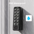 SwitchBot Smart Keypad Touch per SwitchBot Smart Door Lock, ingresso senza chiave con impronta digitale, impermeabile IP65, supporta password virtuali per la sicurezza domestica