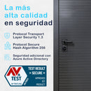 Tedee GO2 Alu - Serratura intelligente retrofit per porta, serratura digitale con blocco automatico e app, sicurezza Smart lock accesso senza chiave tedee
