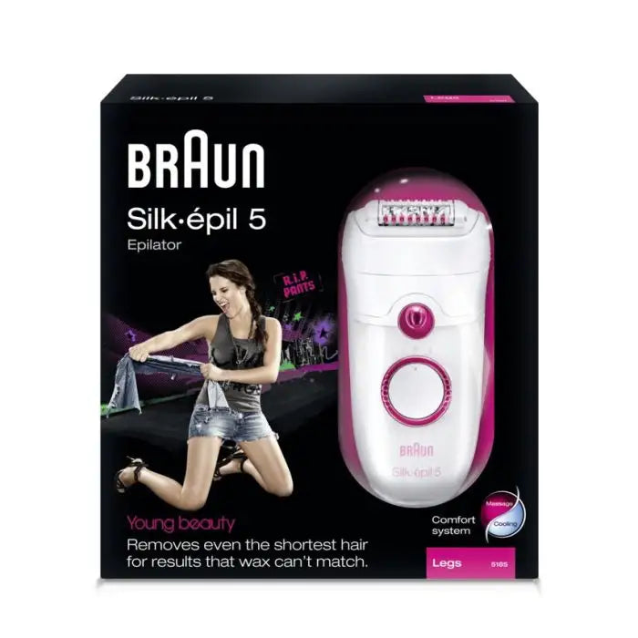 Braun silk-epil 5 5185 40 pinzette rosa