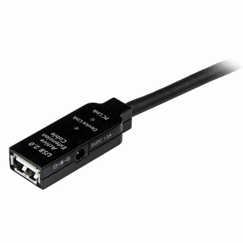 Cavo USB Startech USB2AAEXT25M Nero-1