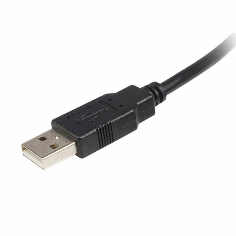 Cavo USB A con USB B Startech USB2HAB2M            Nero-1