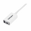 Cavo USB Startech USBEXTPAA3MW         USB A Bianco-1