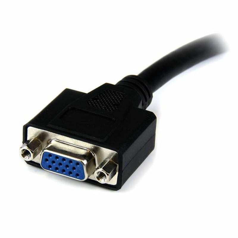 Cavo DVI-I a VGA Startech DVIVGAMF8IN          Nero 0,2 m-1