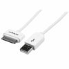 Cavo USB Startech USB2ADC1M            USB A Bianco-0