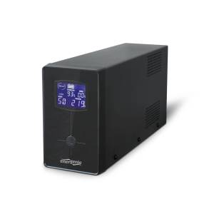 Techmade Gruppo di Continuita UPS con Display 650VA 390W 3Schuko-0