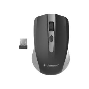 Techmade Gembird Mouse Senza Fili Space Grey Black-0