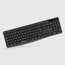 Techmade Tastiera Con Filo USB TM-K002 Nero-0