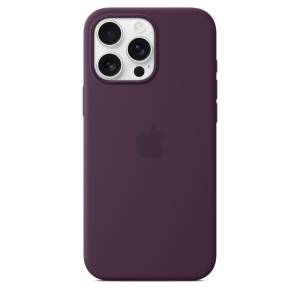 Apple iPhone 16 Pro Max Silicone Case MagSafe Plum MYYW3ZM/A-0