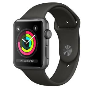 Apple Watch Serie3 38mm SpaceG AC/Black SB ITA MQKV2QL/A-0