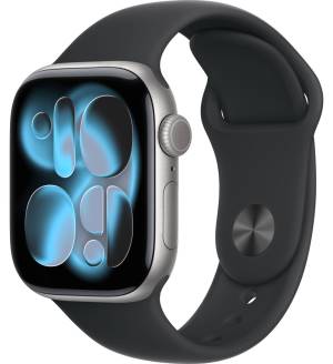 Apple Watch Serie 11 42mm AC/Space Grey SB/Black M/L ITA MEQX4QL/A-0