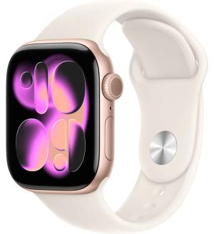 Apple Watch Serie 11 42mm AC/Rose Gold SB/L Blush S/M ITA MEU04QL/A-0